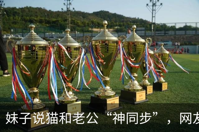 妹子说猫和老公“神同步”，网友不信，结果一看：原来猫咪真的会选“师父”！